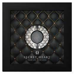 Cook Islands: Secret Heart 1 oz Silver 2023 Ultra High Relief Antiqued Coin