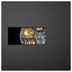 Cook Islands: Steampunk - Nautilus 1000 grams Silver 2024 Ultra High Relief Antiqued Gilded Coin