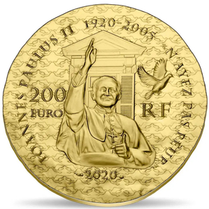 France: French Women -Sœur Emmanuelle 200 Euro Gold 2020 Proof