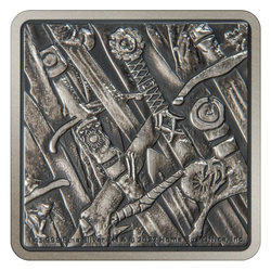 Game of Thrones - Iron Throne 1 oz Silver 2022 Antiqued Finish