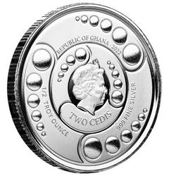 Ghana: Alien 1/2 oz Silver 2022 Prooflike