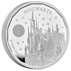 Harry Potter: Hogwarts School of Witchcraft and Wizardry 5 oz Silver 2023 Proof