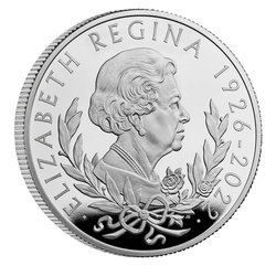 Her Majesty Queen Elizabeth II £10 10 oz Silver 2022 Proof 