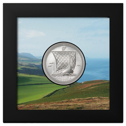 Isle of Man: One Noble 2 oz Silver 2023 Proof Piedfort Ultra High Relief