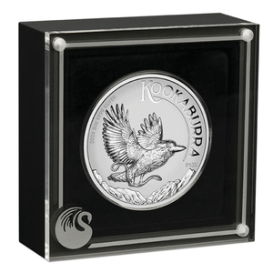 Kookaburra 5 oz Silver 2024 Proof High Relief Incused