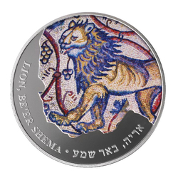 Lion colored 1 oz Silver 2013