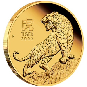 Lunar III: Year of the Tiger 1/10 ounce Gold 2022 Proof