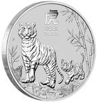 Lunar III: Year of the Tiger 1/2 ounce Silver 2022