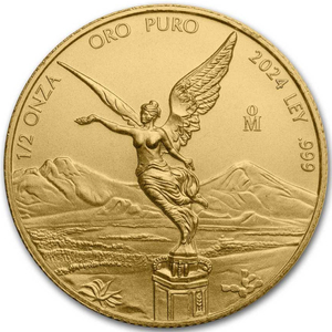 Mexican Libertad 1/2 ounce Gold 2024