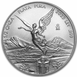 Mexican Libertad 1/2 oz Silver 2023