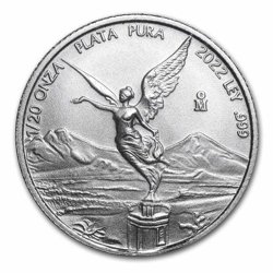 Mexican Libertad 1/20 oz Silver 2022