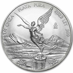 Mexican Libertad 1/4 oz Silver 2023