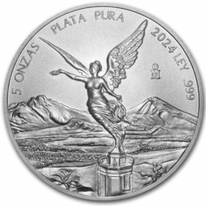 Mexican Libertad 5 oz Silver 2024