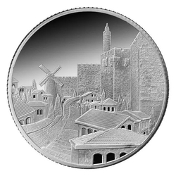 Mishkenot Sha'ananim 1 oz Silver 2016