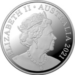 Mungo Footprint 1/2 oz Silver 2021 Proof