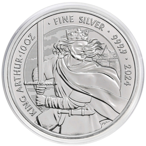 Myths & Legends: King Arthur 10 oz Silver 2024