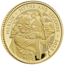 Myths & Legends: Merlin 1/4 oz Gold 2023 Proof