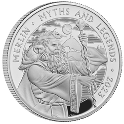 Myths & Legends: Merlin 1 oz Silver 2023 Proof