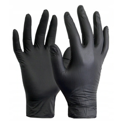 Nitrile gloves for numismatics M (black)