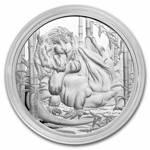 Niue: Apex Predators - Komodo Dragon vs Tiger 1 oz Silver 2022