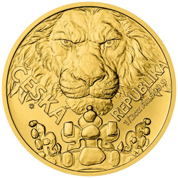 Niue: Czech Lion 1/2 ounce Gold 2023