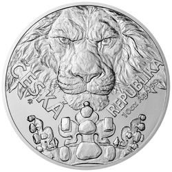 Niue: Czech Lion 10 oz Silver 2023