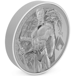 Niue: DC Comics - Aquaman 3 oz Silver 2022 Proof