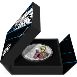 Niue: DC Villains - The Joker colored 3 oz Silver 2023 Proof