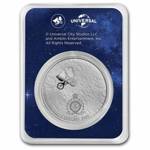 Niue: E.T. colored - 40. movie anniversary 1 oz Silver 2022 Slab