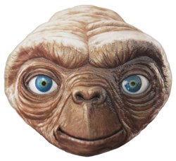 Niue: E.T. colored - 40. movie anniversary 2 oz Silver 2022 Shaped Coin