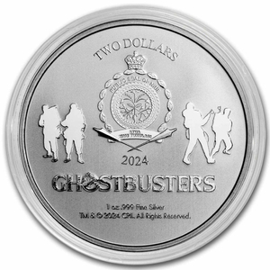 Niue: Ghostbusters - No Ghost Logo 1 oz Silver 2024 