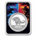 Niue: Godzilla 1 oz Silver 2021 Slab