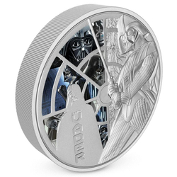 Niue: Star Wars - Darth Vader colored 3 oz Silver 2022 Proof