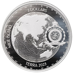 Niue: Terra 1 oz Silver 2023