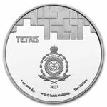 Niue: Tetris 1 oz Silver 2021