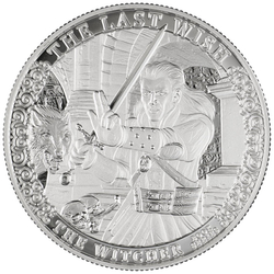 Niue: The Witcher Book Series - The Last Wish 1 oz Silver 2023 