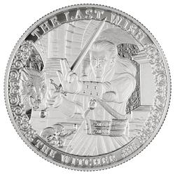 Niue: The Witcher Book Series - The Last Wish 2 ounces Silver 2023 