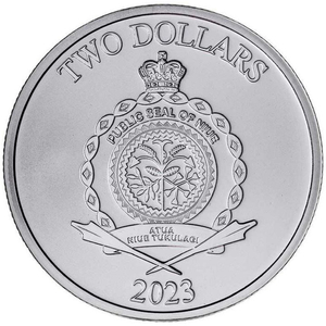 Niue: Truth - Roaring 1 oz Platinum 2023 Reverse Proof