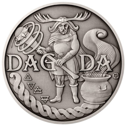 Niue: Universal Gods - Dagda 5 oz Silver 2022 