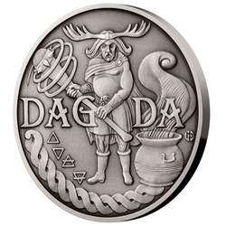 Niue: Universal Gods - Dagda 5 oz Silver 2022 