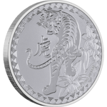 Niue: Year of the Tiger 1 oz Silver 2022