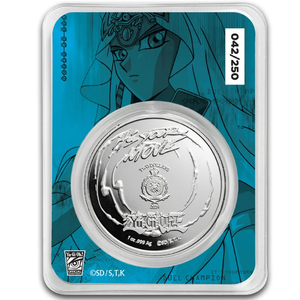 Niue: Yu-Gi-Oh! Ishizu Ishtar coloured 1 oz Silver 2024 Slab