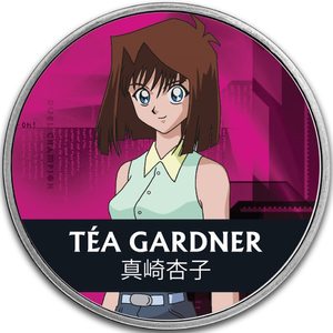 Niue: Yu-Gi-Oh!  Téa Gardner coloured 1 oz Silver 2024 Slab