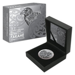 North Island Takahe 1 oz Silver 2019 Proof