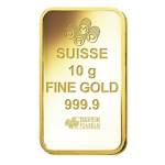 Pamp Suisse Fortuna Veriscan 10 gram Gold Bar LBMA