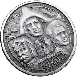 Patriot II: World War I 1 oz Silver 2019 Antiqued Round Coin