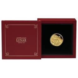 Perth Mint: Lunar III - Year of the Dragon 1/4 oz Gold 2024 Proof