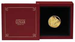 Perth Mint: Lunar III - Year of the Rabbit 1/4 oz Gold 2023 Proof