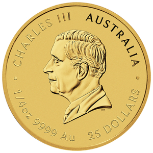 Perth Mint: Lunar III - Year of the Snake 1/4 oz Gold 2025