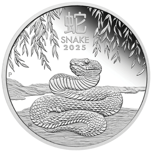 Perth Mint: Lunar III - Year of the Snake 1 oz Silver 2025 Proof